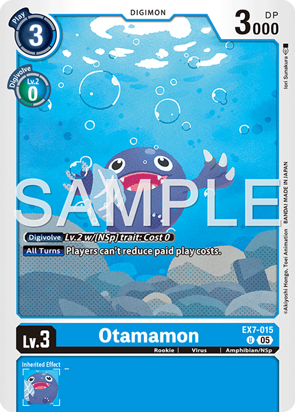 EX07-015, UC, Otamamon (AD1 Reprint)