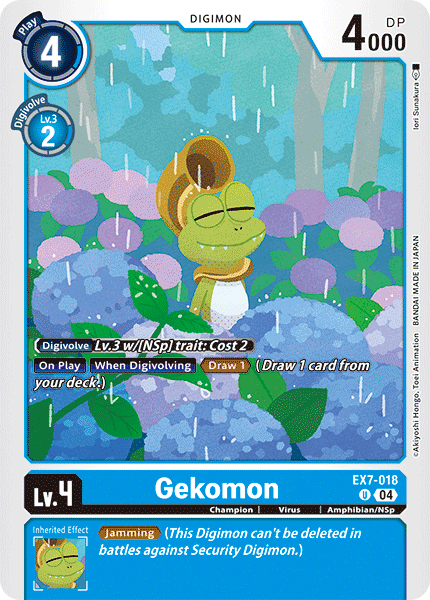 EX7-018, UC, Gekomon