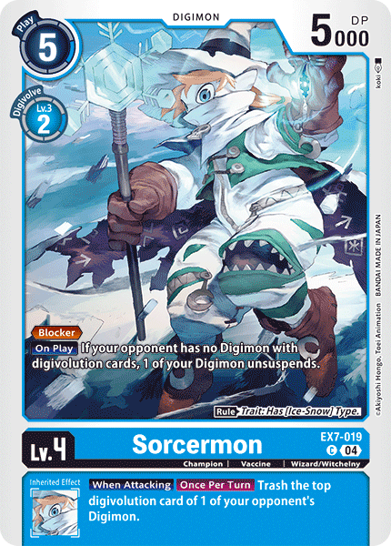 EX7-019, C, Sorcermon