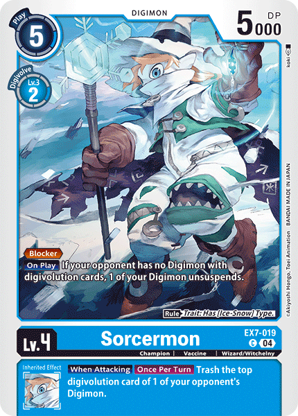 EX07-019, C, Sorcermon