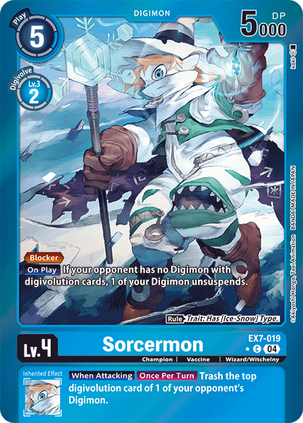 EX7-019, C, Sorcermon (Foil)