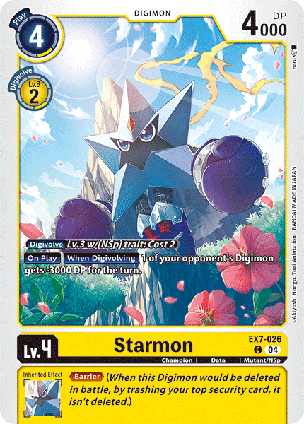 EX07-026, C, Starmon