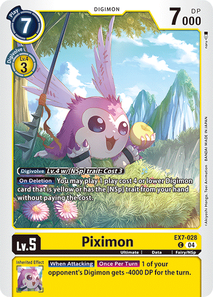 EX7-028, C, Piximon