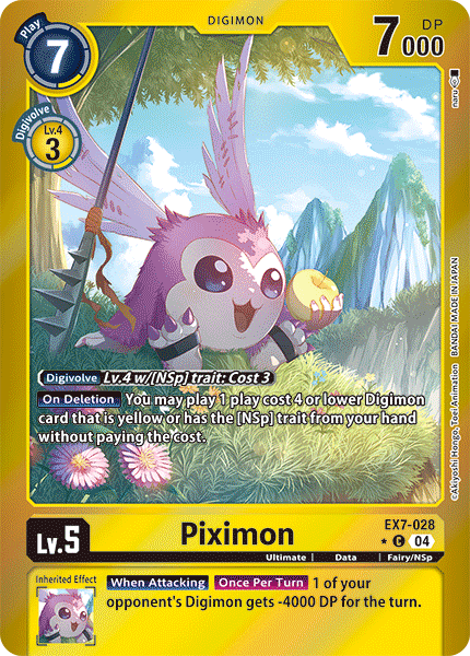 EX07-028, C, Piximon (Foil)
