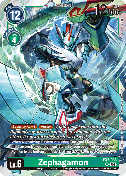 EX7-036, SR, Zephagamon