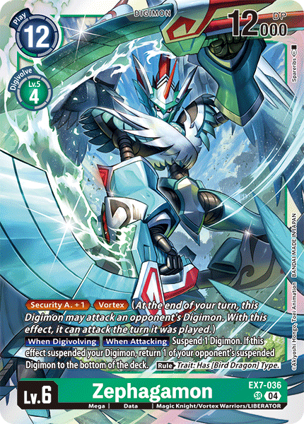 EX07-036, SR, Zephagamon