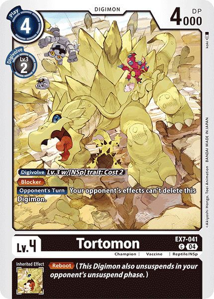 EX7-041, C, Tortomon