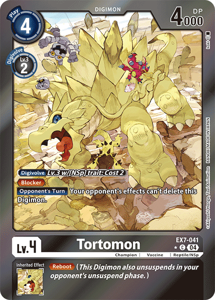 EX7-041, C, Tortomon (Foil)