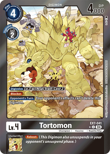 EX07-041, C, Tortomon (Foil)