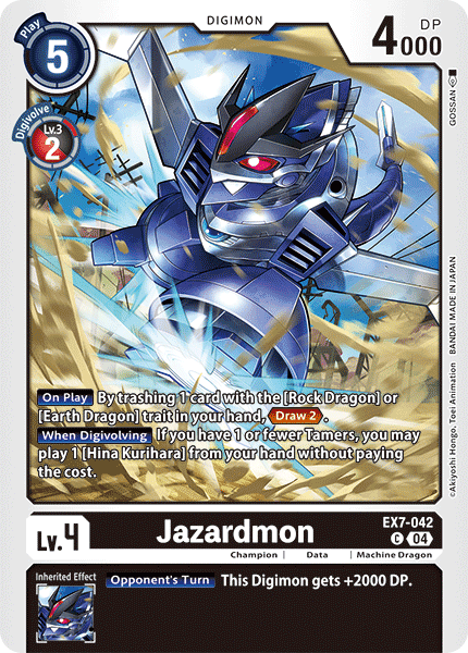 EX07-042, C, Jazardmon