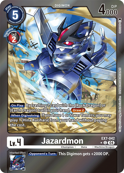 EX07-042, C, Jazardmon (Foil)