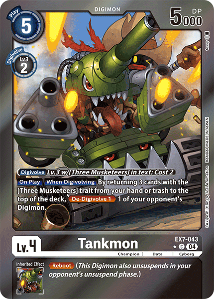 EX7-043, C, Tankmon (Foil)