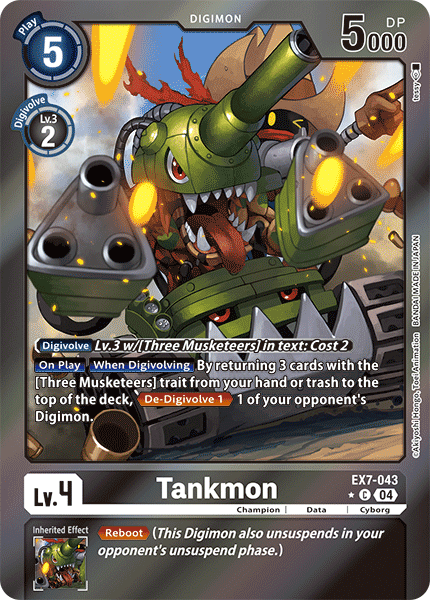 EX07-043, C, Tankmon (Foil)