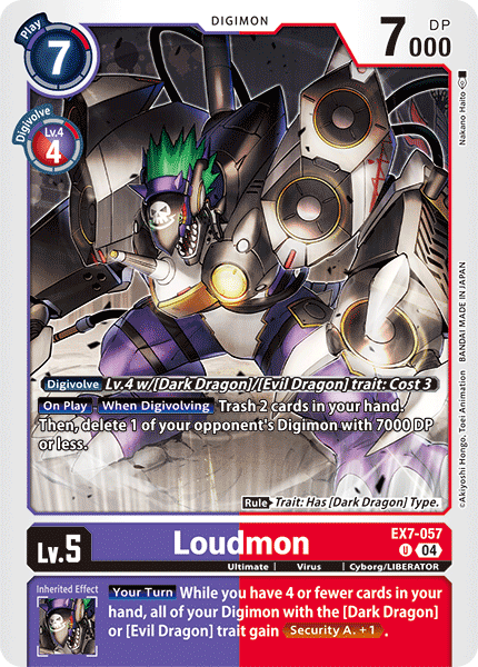 EX7-057, UC, Loudmon