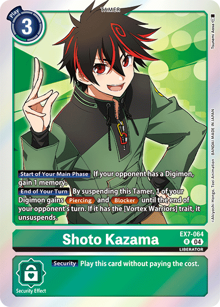 EX7-064, R, Shoto Kazama