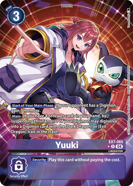 EX7-065, R, Yuuki (Alternate Art)