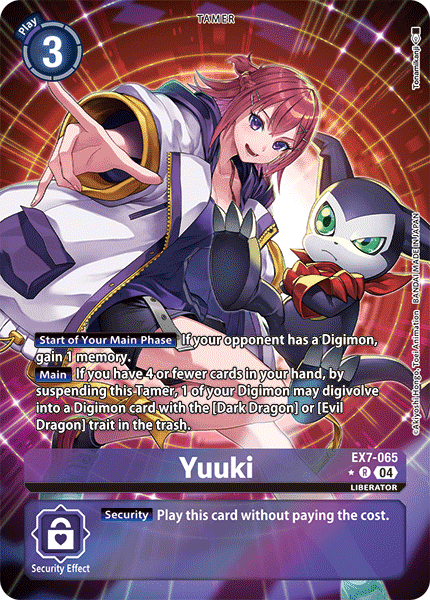 EX07-065, R, Yuuki (Alternate Art)