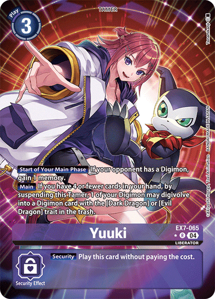 EX07-065, R, Yuuki (Alternate Art)