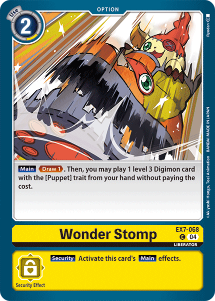EX07-068, C, Wonder Stomp