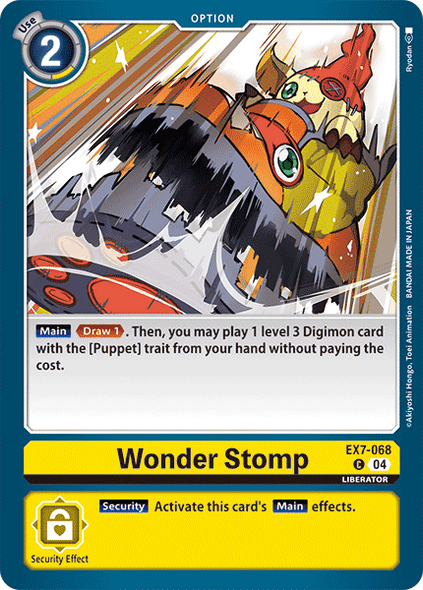 EX07-068, C, Wonder Stomp
