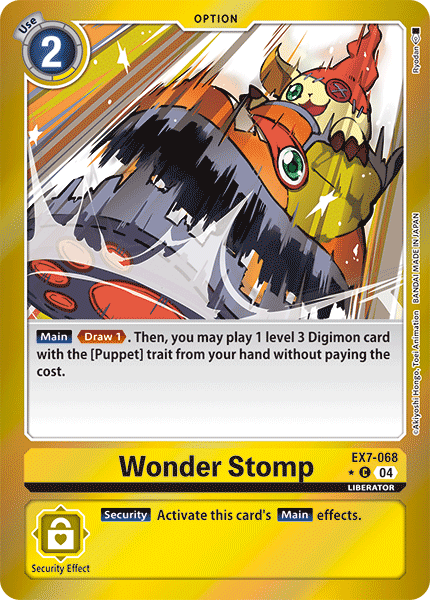 EX07-068, C, Wonder Stomp (Foil)