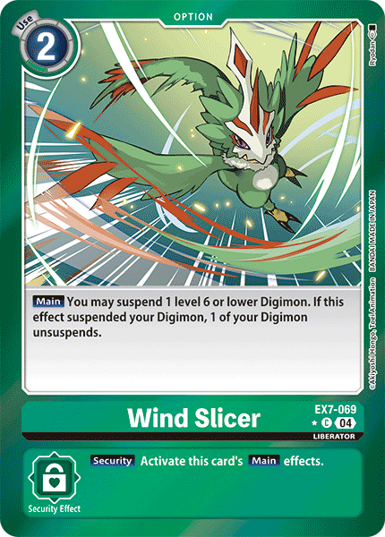 EX7-069, C, Wind Slicer (Foil)