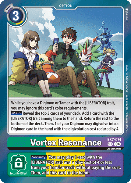 EX7-074, SEC, Vortex Resonance