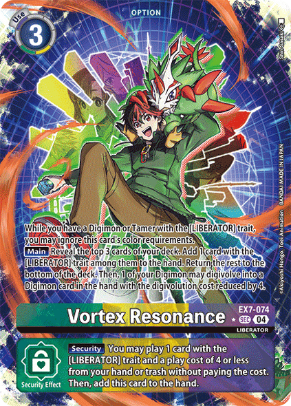 EX07-074, SEC, Vortex Resonance (Alternate Art)