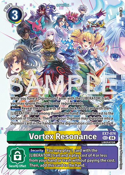 EX07-074, SEC, Vortex Resonance (PB22 Alternate Art)