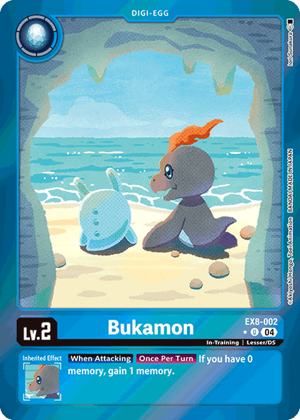 EX08-002, UC, Bukamon (Foil)