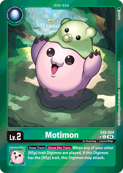 EX08-004, UC, Motimon (Foil)