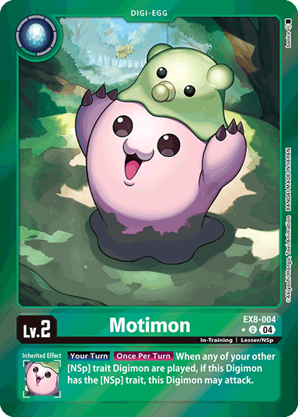 EX08-004, UC, Motimon (Foil)