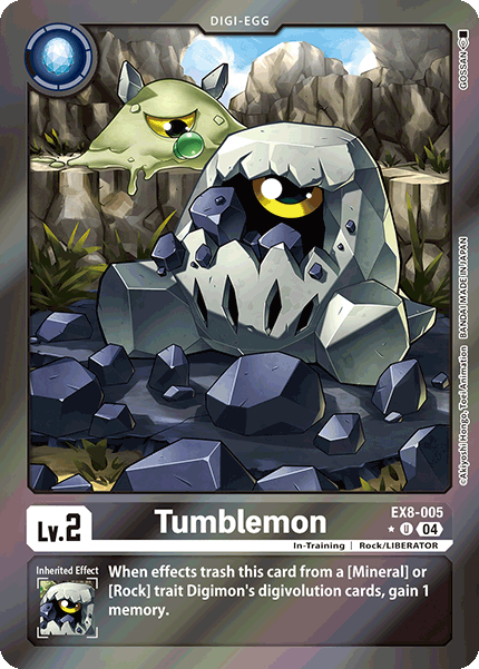 EX08-005, UC, Tumblemon (Foil)