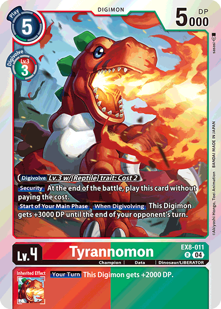 EX08-011, R, Tyrannomon