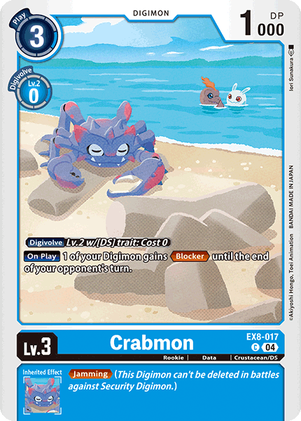 EX08-017, C, Crabmon