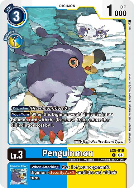 EX08-019, C, Penguinmon