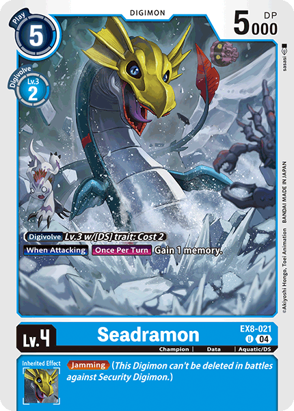 EX08-021, UC, Seadramon