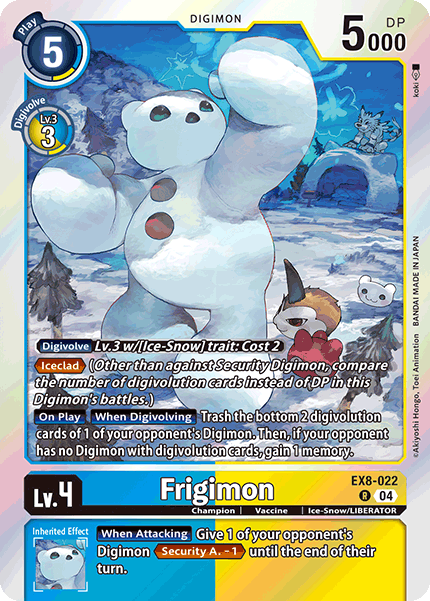 EX08-022, R, Frigimon