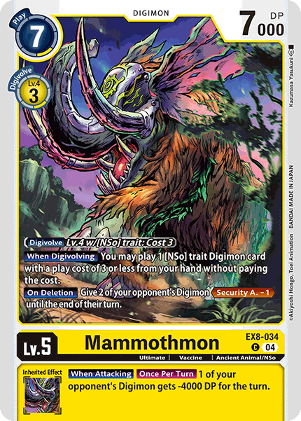 EX08-034, C, Mammothmon