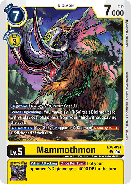EX08-034, C, Mammothmon