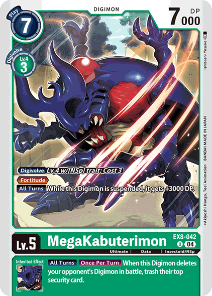 EX08-042, UC, MegaKabuterimon