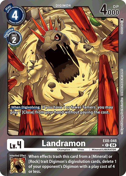 EX08-048, C, Landramon (Foil)