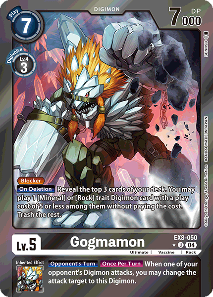 EX08-050, UC, Gogmamon (Foil)