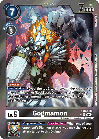 EX08-050, UC, Gogmamon (Foil)