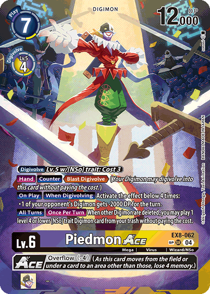 EX08-062, SR, Piedmon ACE (Special Rare)