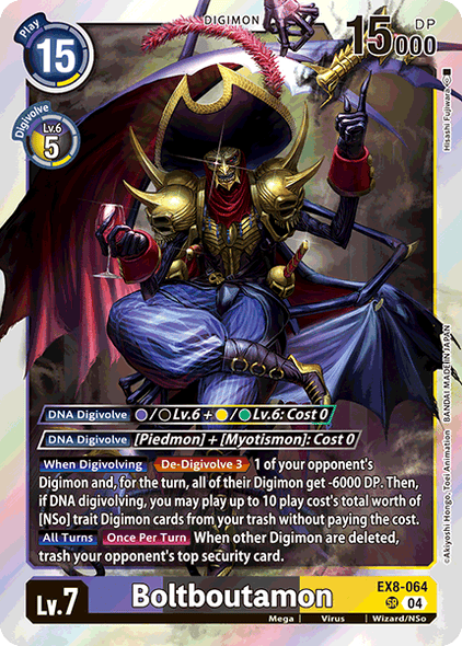EX08-064, SR, Boltboutamon