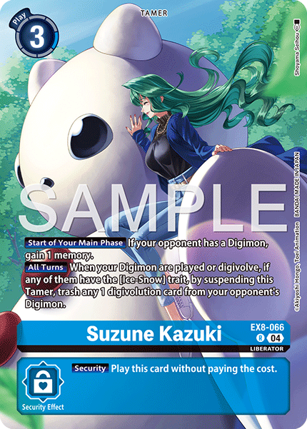 EX08-066, R, Suzune Kazuki (PB22 Alternate Art)
