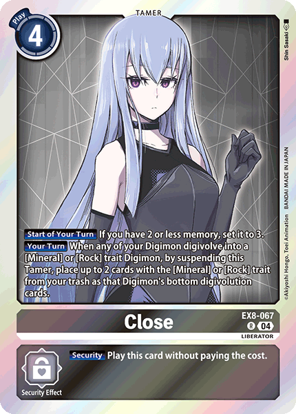 EX08-067, R, Close