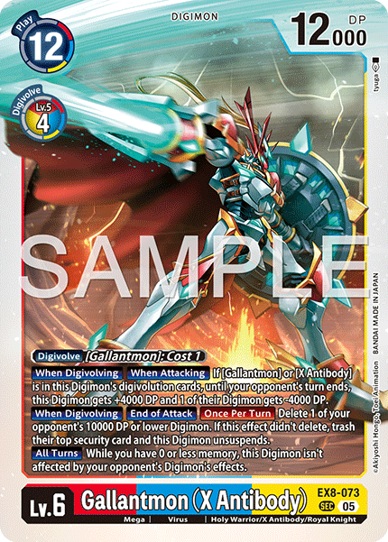 EX08-073, SEC, Gallantmon (X Antibody) (AD1 Reprint)