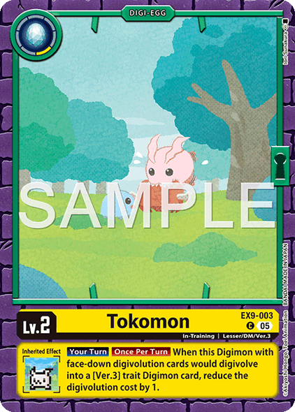 EX09-003, C, Tokomon